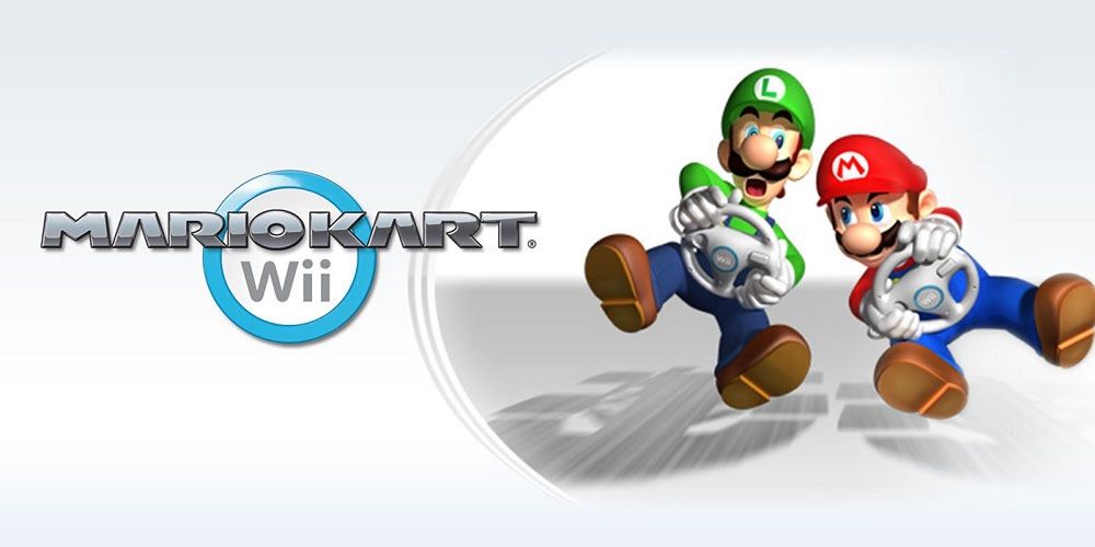 Mario Kart Wii Image Promotionnelle Roue Mario Et Luigi Wii
