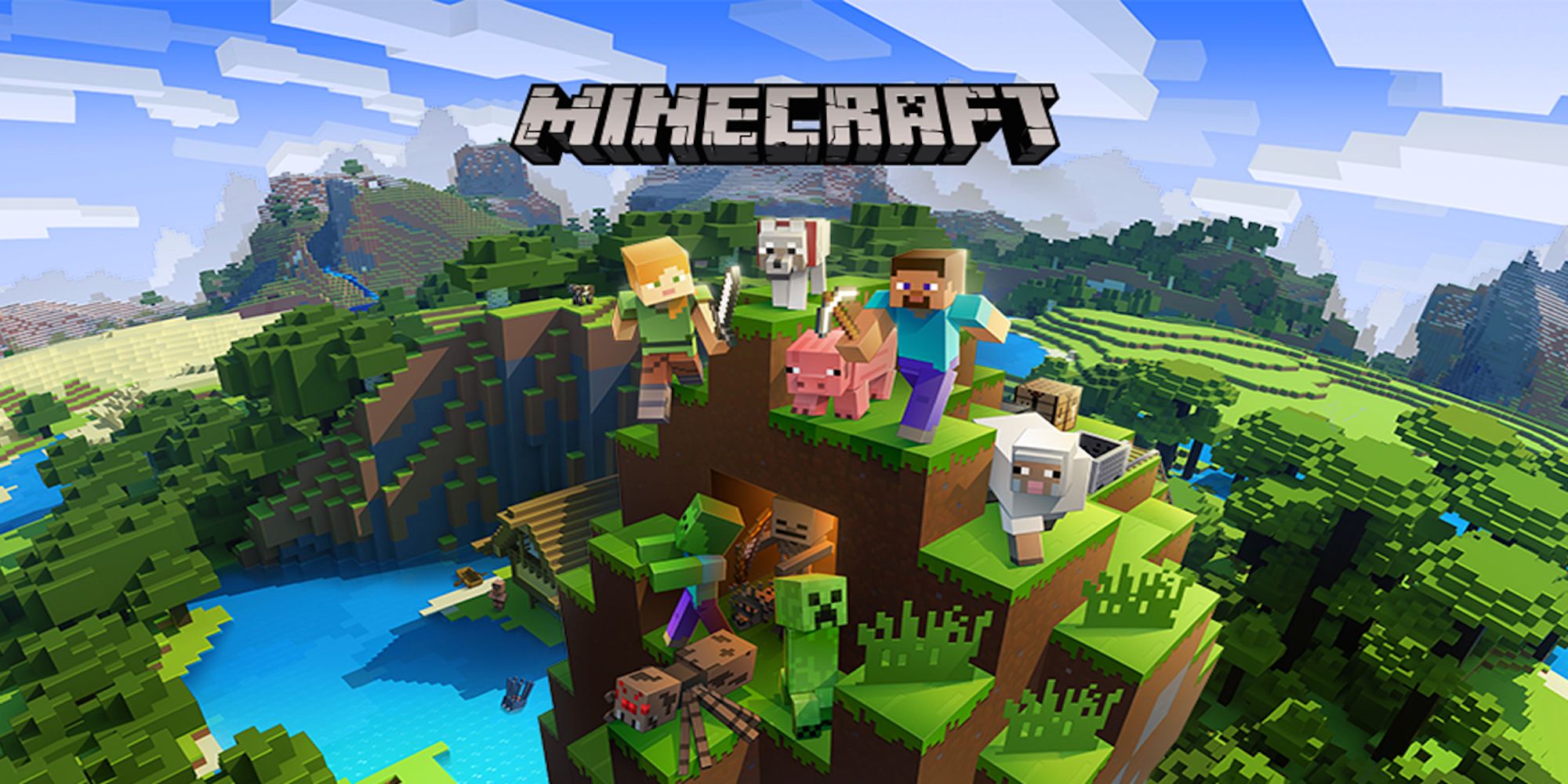 Включи игры про minecraft