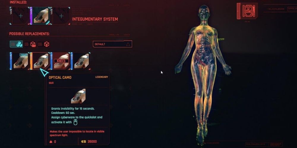 The Optical Camo Cyberware Mod From Cyberpunk 2077