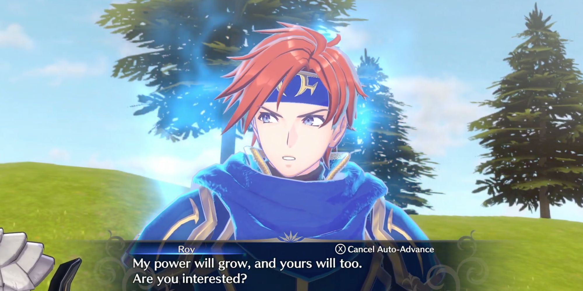 Roy wants to share his power with Alear