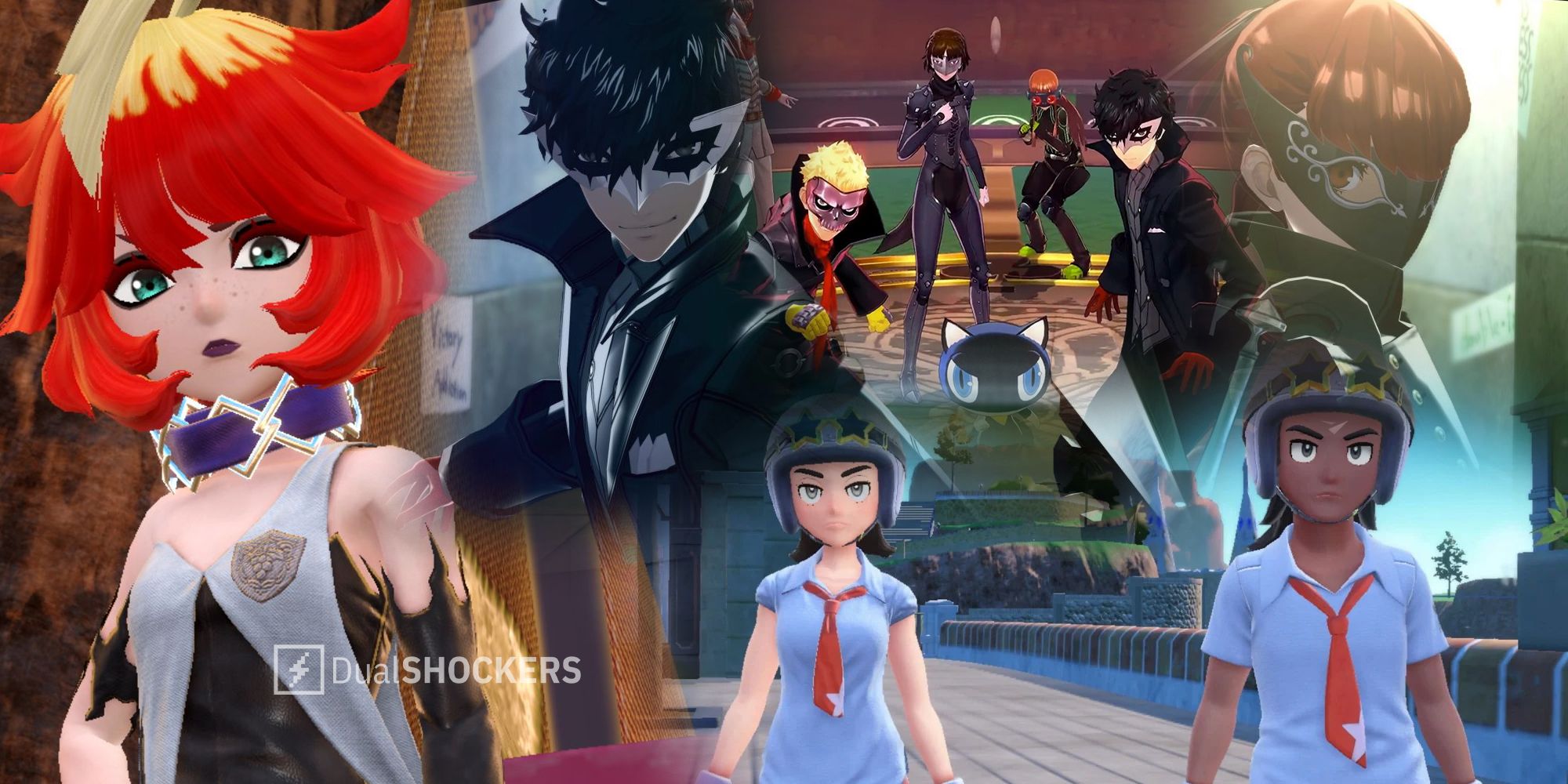 Pokemon Scarlet and Violet Team Star and Persona 5 Phantom Thieves