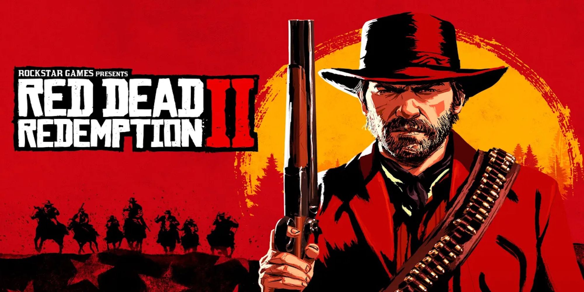 Title screen for Red Dead Redemption 2