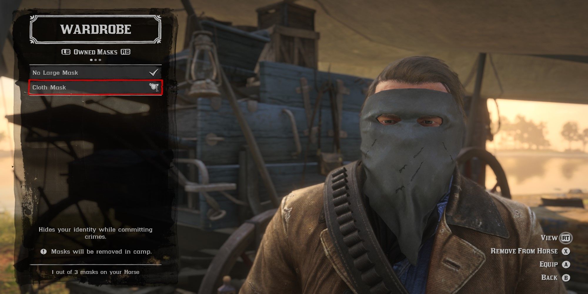 psycho mask rdr2