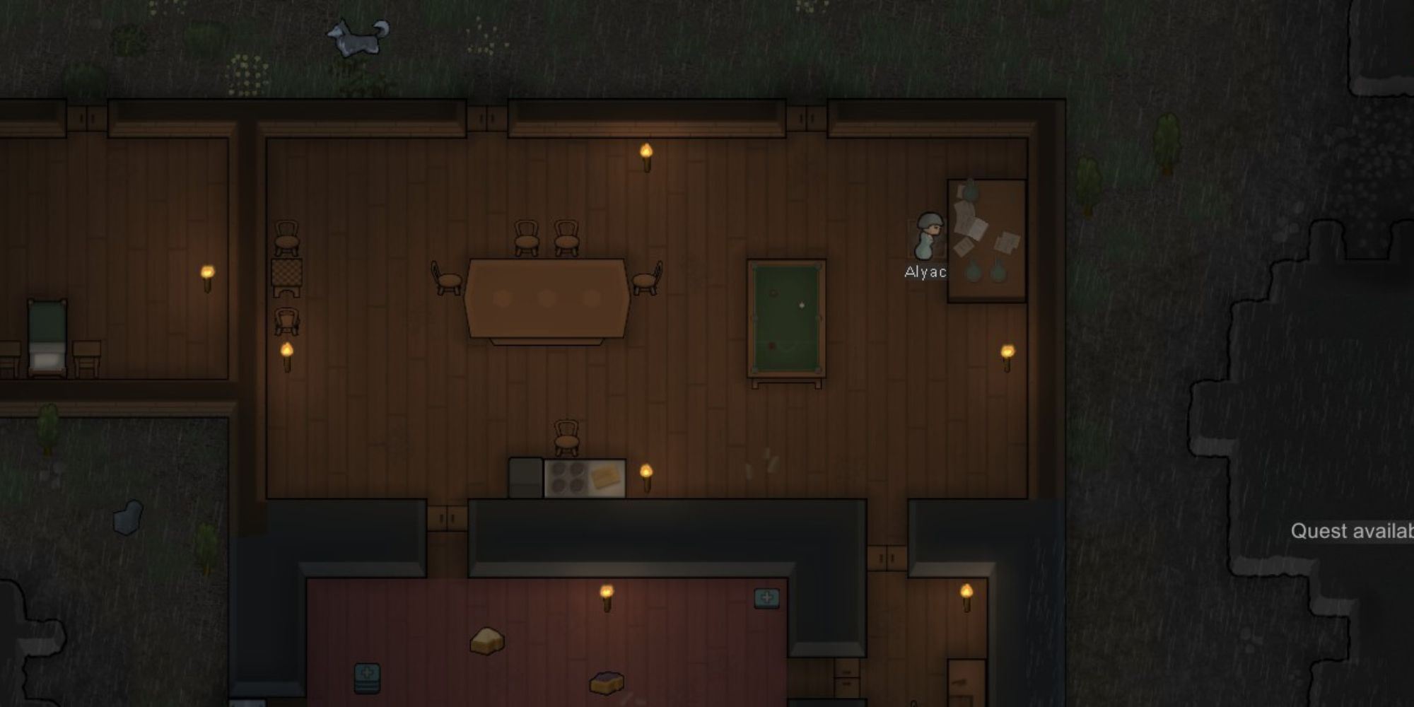 Researching in Rimworld
