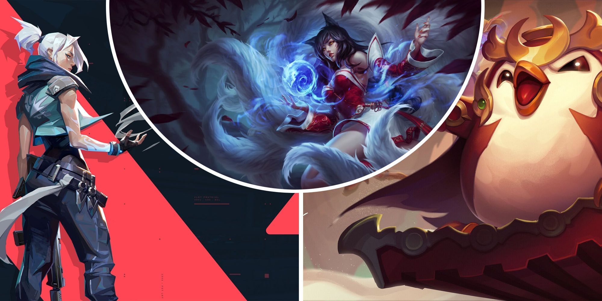Riot Games Valorant Jett and League of Legends Ahri 