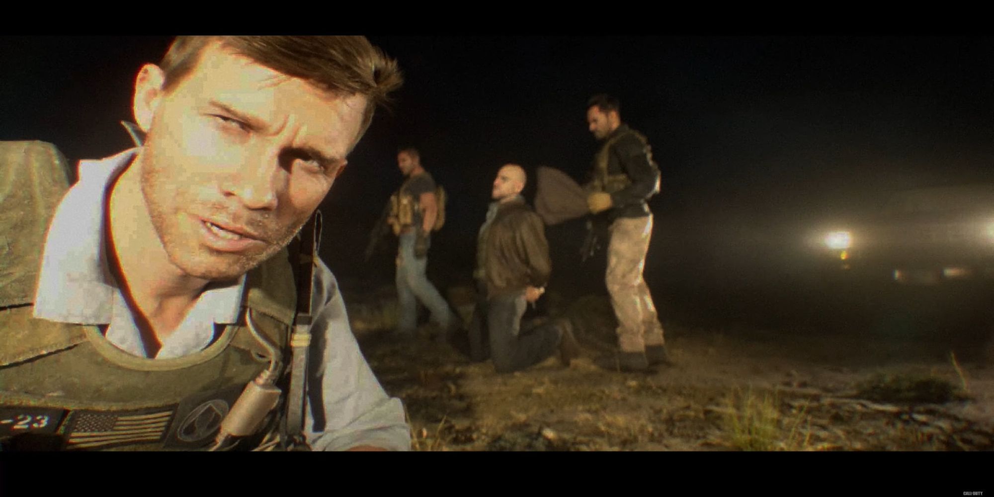 Call of Duty Modern Warfare 2 MW2 Campaign Alejandro and Graves' gas interrogation scene