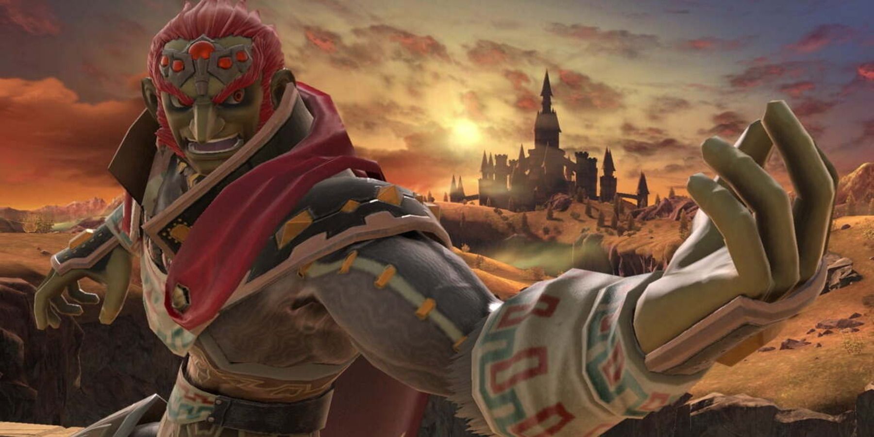 Ganondorf poses in Super Smash Bros. Ultimate.  Ultimate.