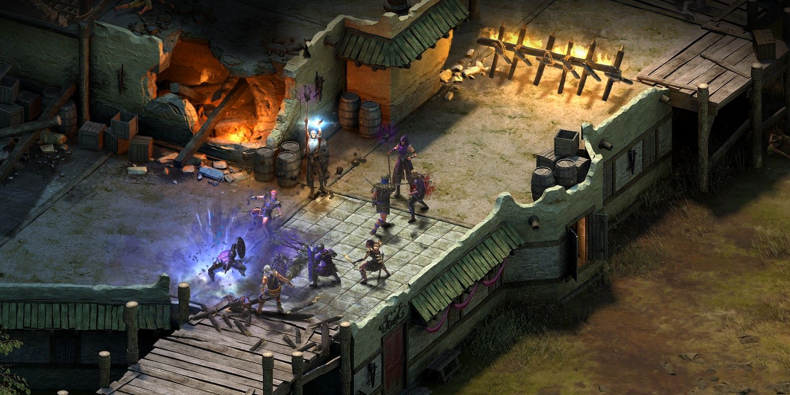 Я обожаю игры с фракционной системой репутации, такие как Pillars Of Eternity 2.