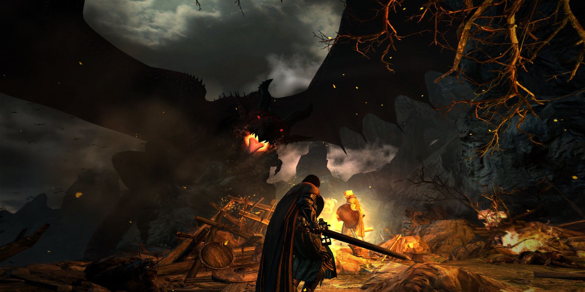 Gameplay combat from Dragon's Dogma