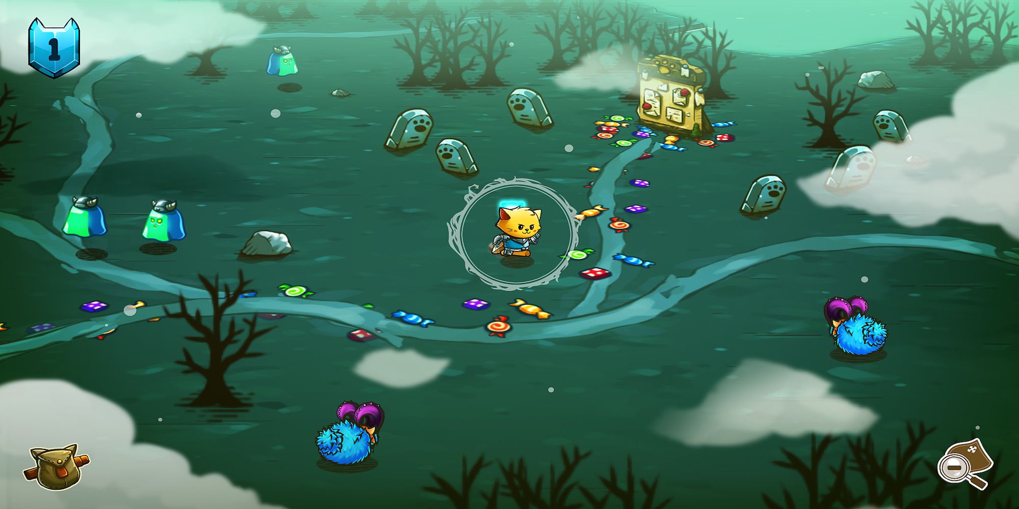 The gameplay of Cat Quest