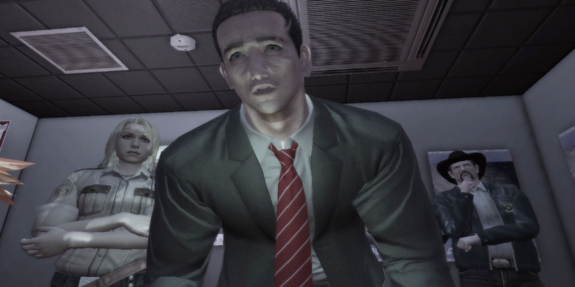 Gameplay from Deadly Premonition
