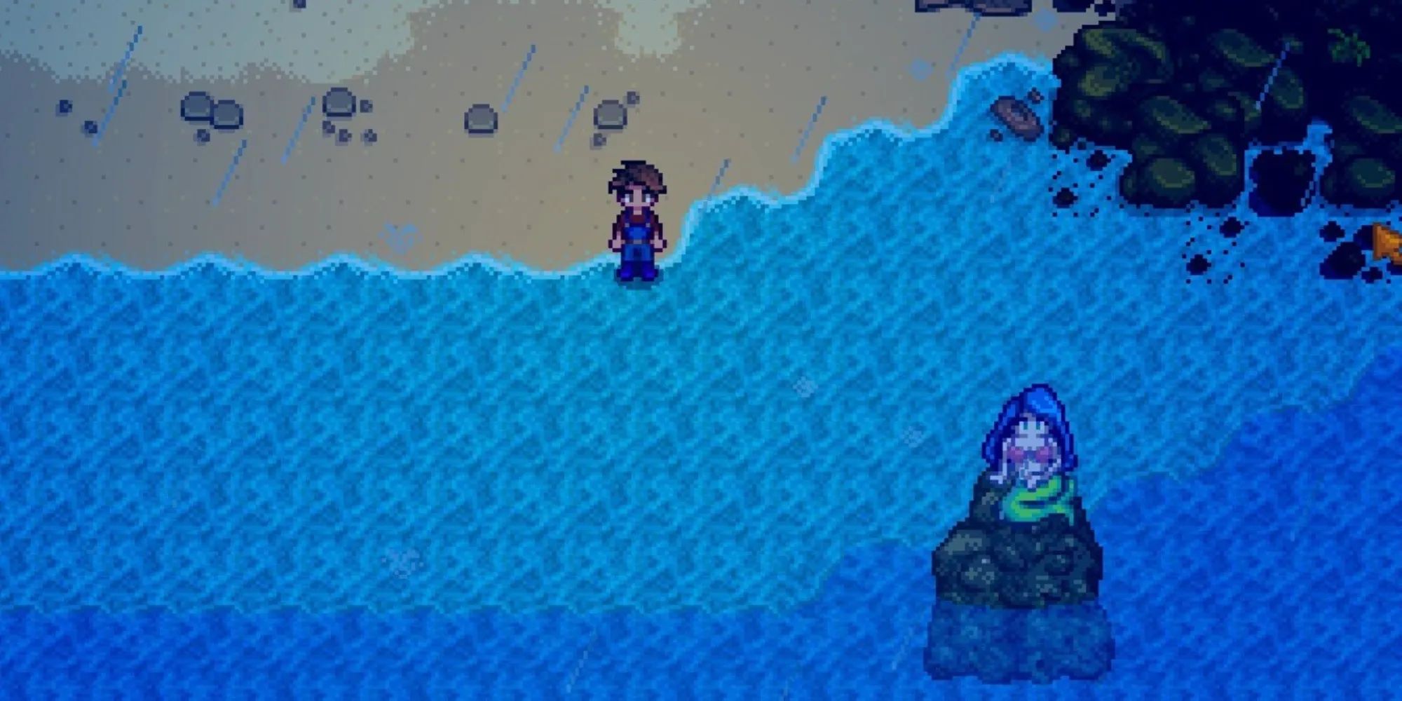 Stardew Valley Ginger Island Mermaid