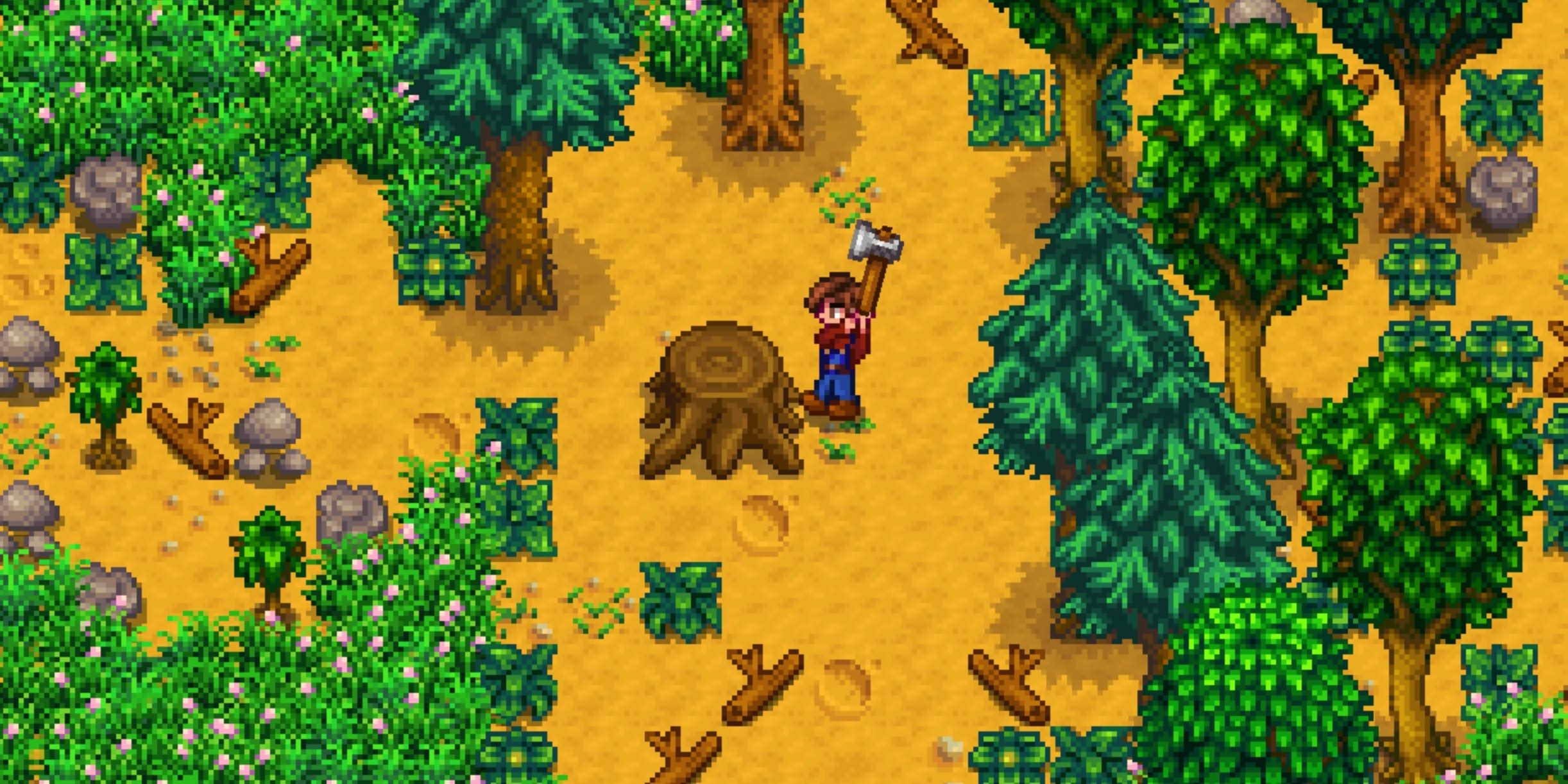 Stardew valley how to get hardwood