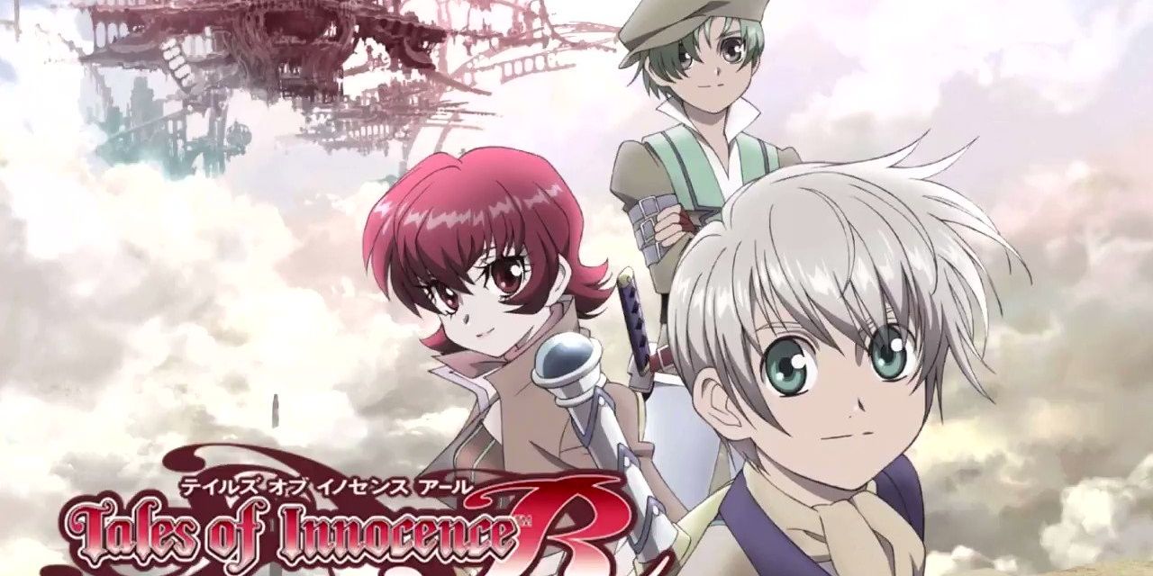 The three main heroes on the cover of Tales Of Innocence R