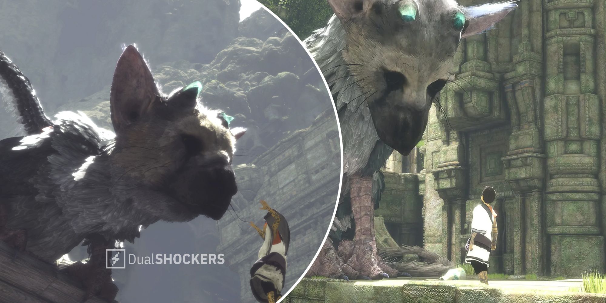 The Last Guardian gameplay