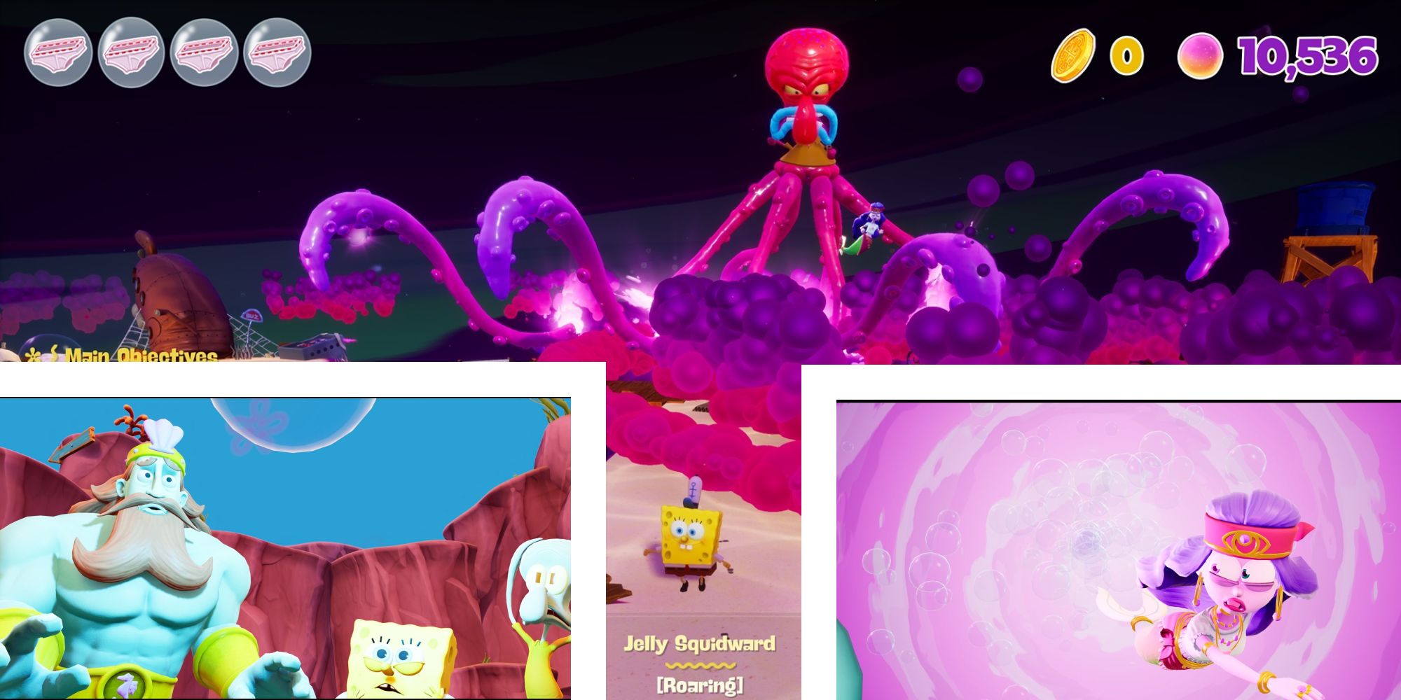 spongebob-squarepants-the-cosmic-shake-jelly-squidward-boss-fight-walkthrough
