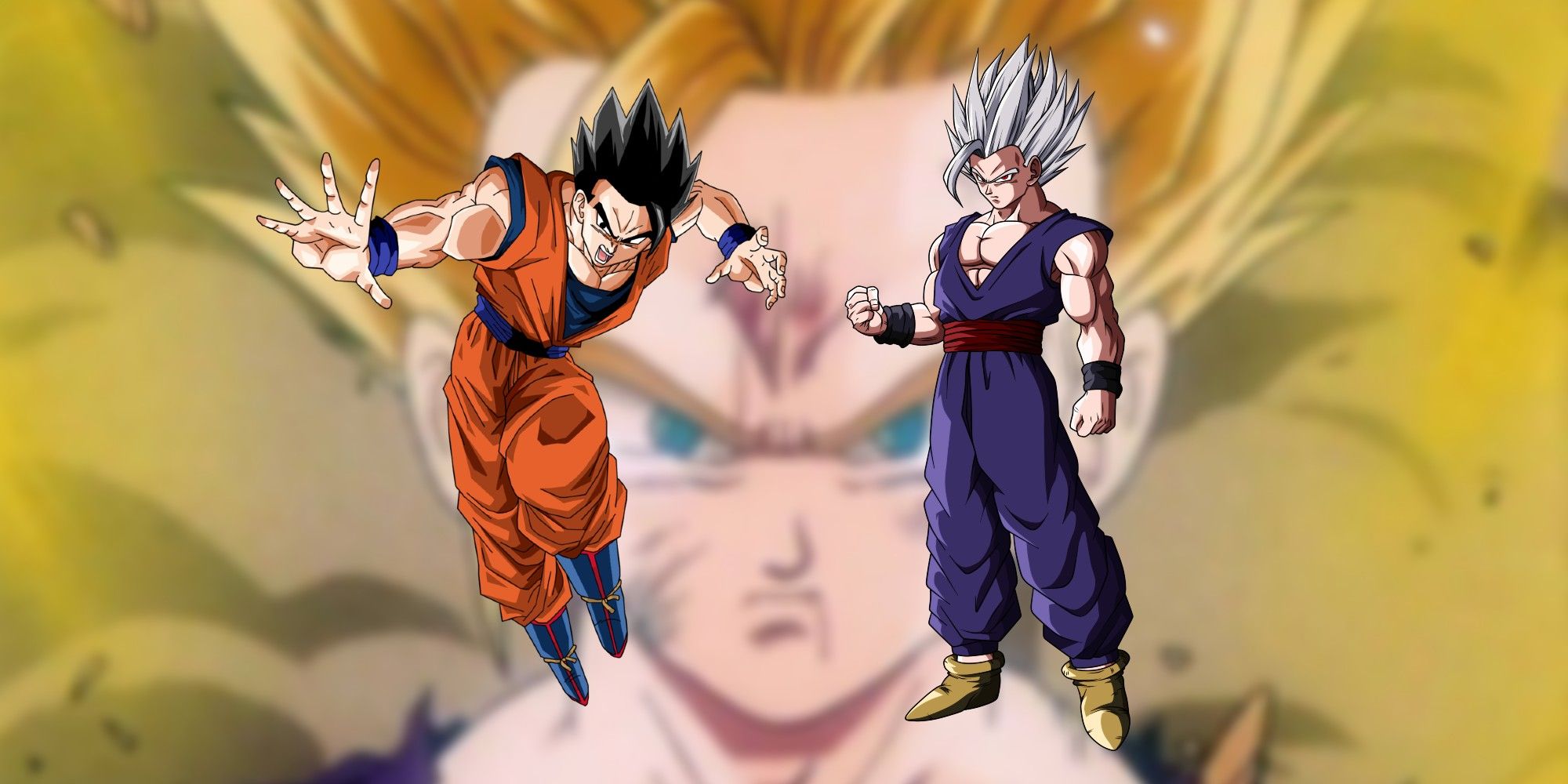 Gohan's different forms in Dragon Ball