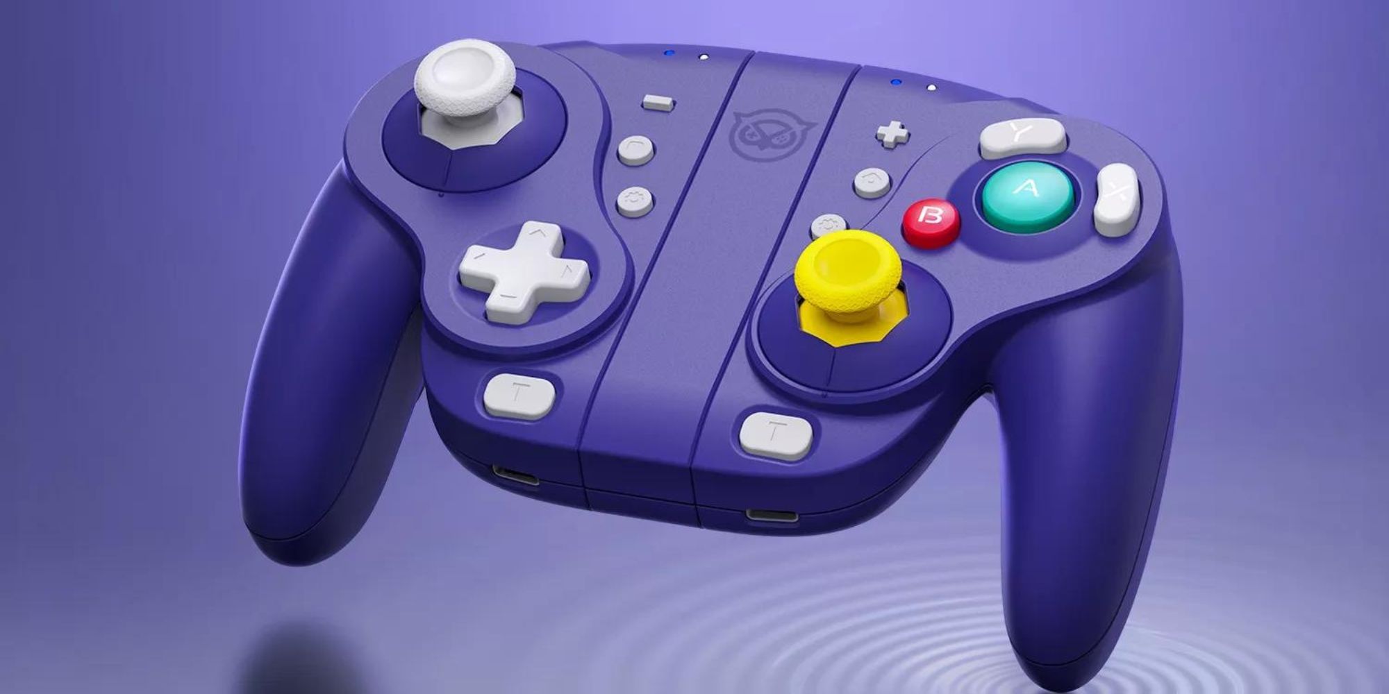 beauty shot of the front of the nyxi wizard wireless controller for nintendo switch