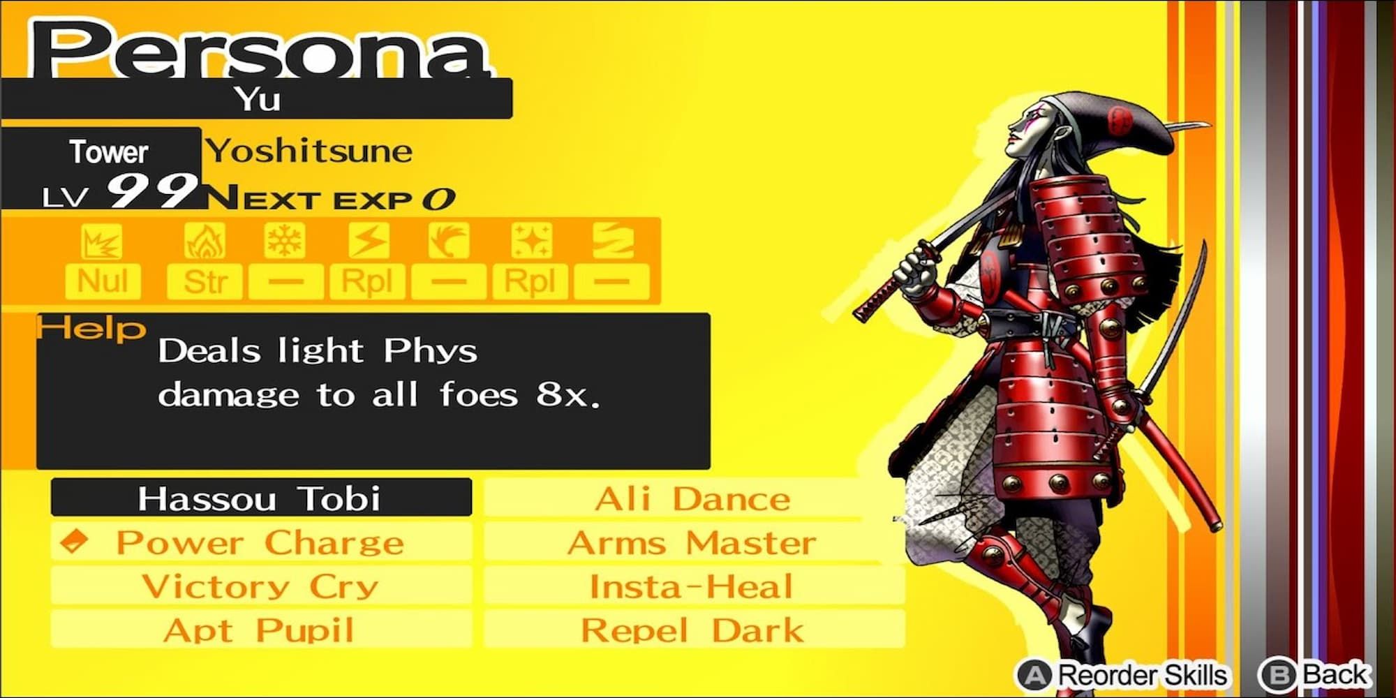 Persona 4 Golden: 15 Best Personas, Ranked