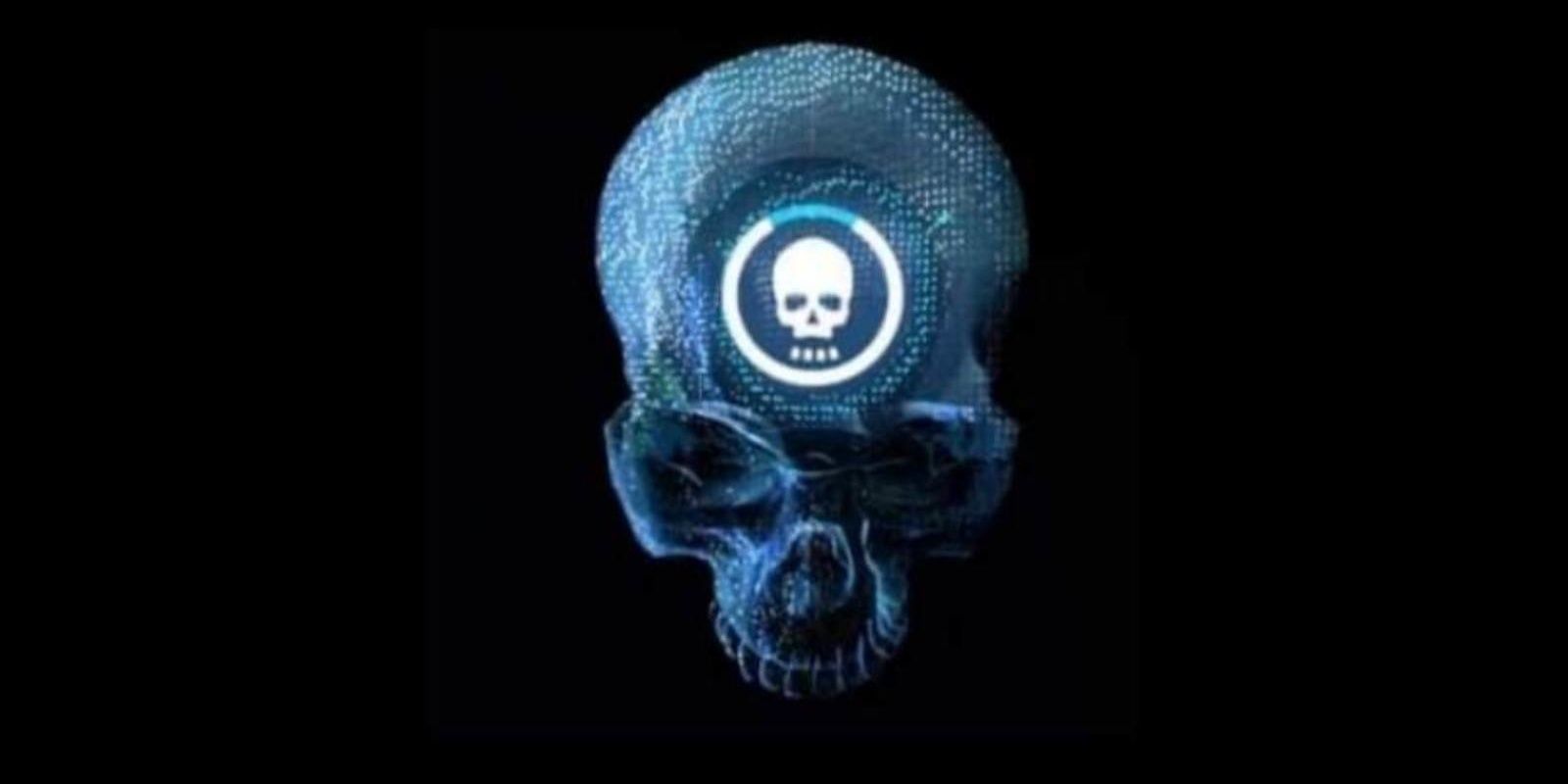 The starvation skull with its unique symbol in Halo Infinite. 
