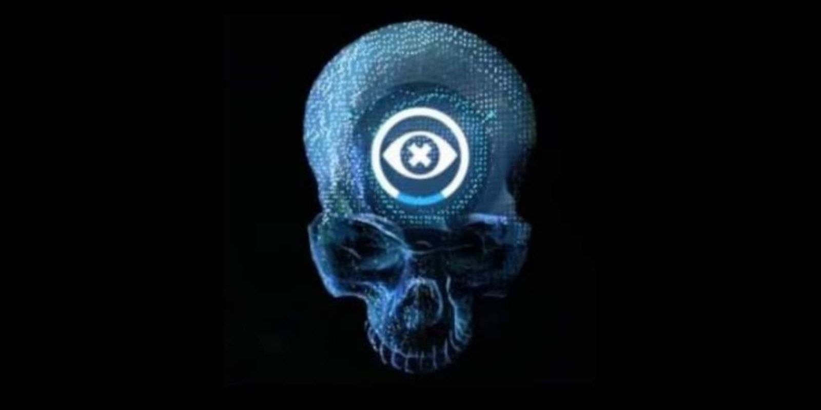 Blind Skull with its unique symbol in Halo Infinite. 