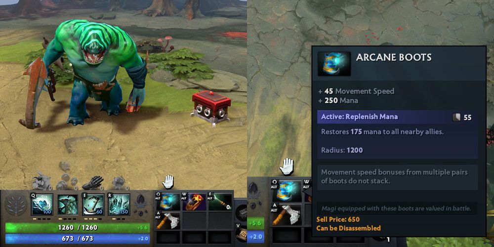 Arcane Boots from Dota 2