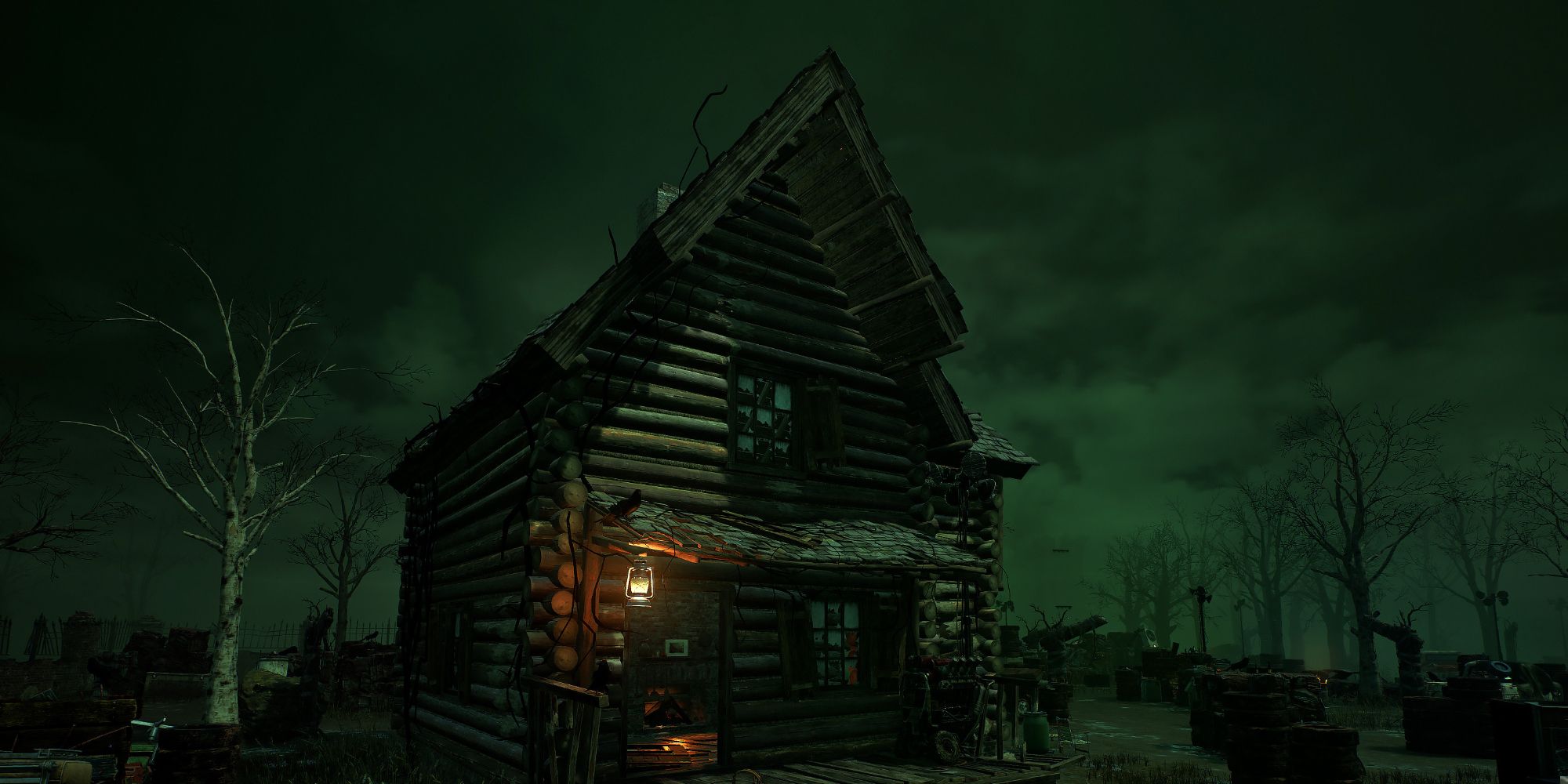 Dead by Daylight Autohaven Wreckers image of a decrepit wooden house