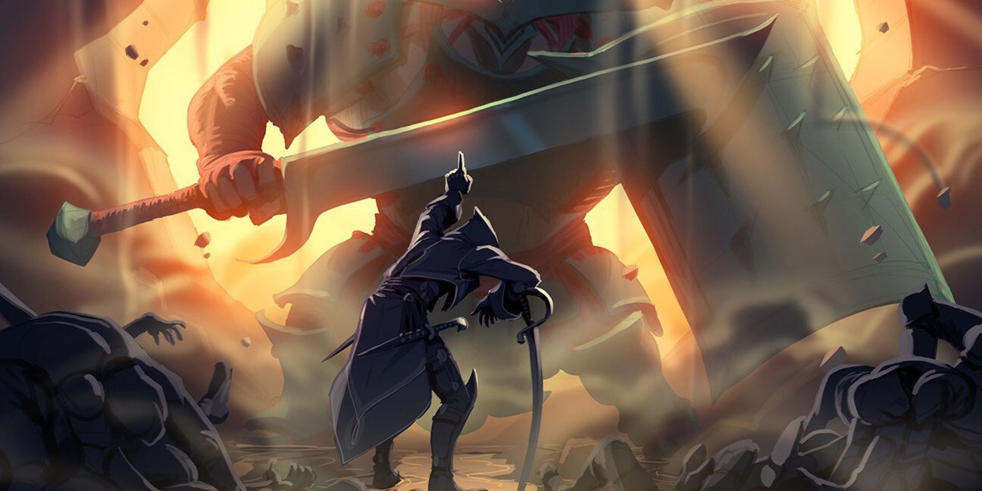 Arte conceitual do personagem Dragon Age Dreadwolf 2