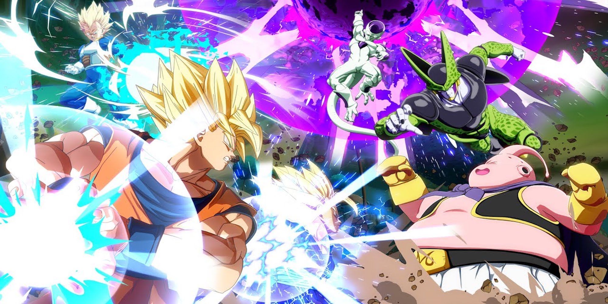 Combat gameplay from Dragon Ball FighterZ