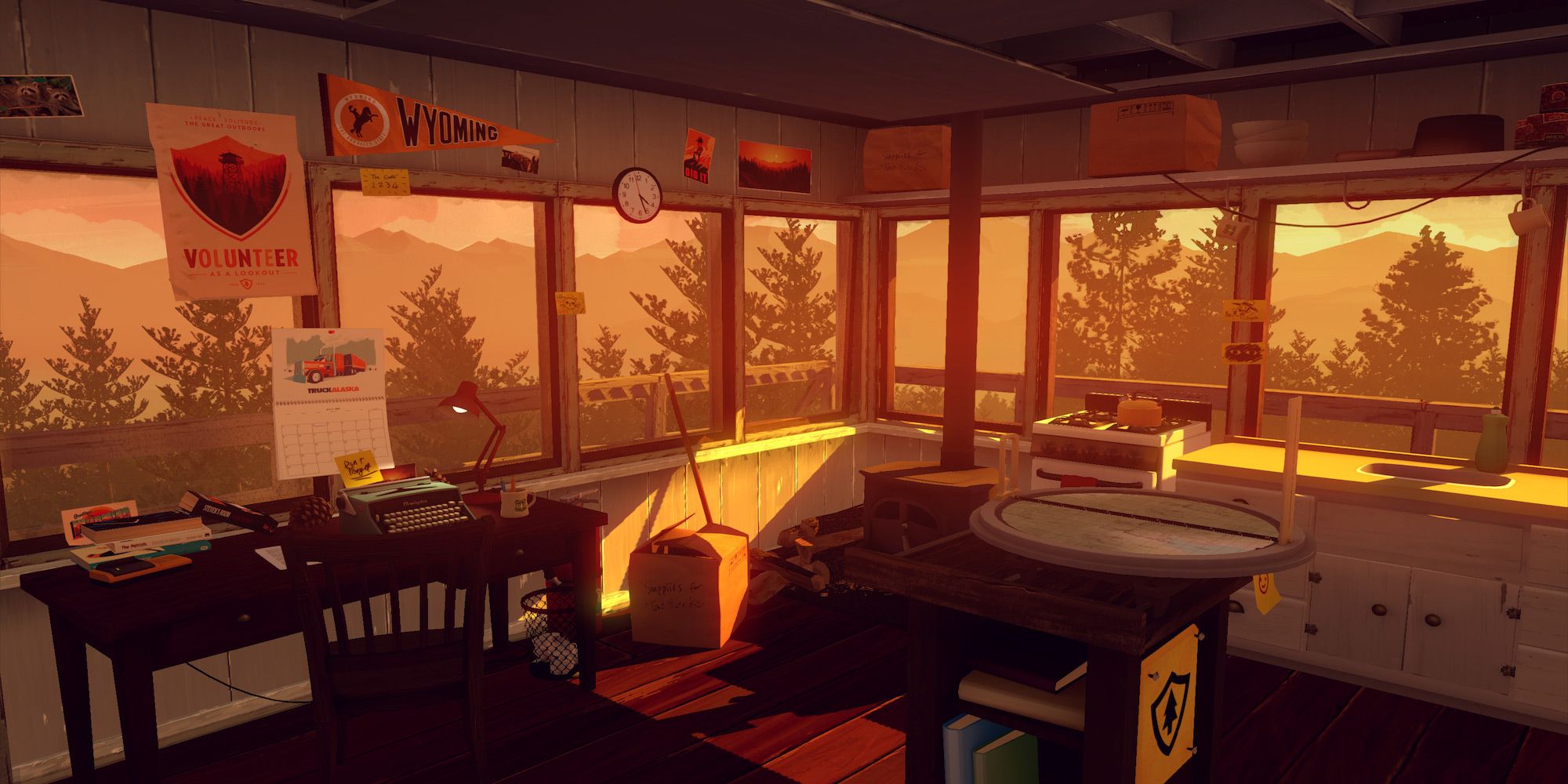 Henry's lookout (Firewatch)