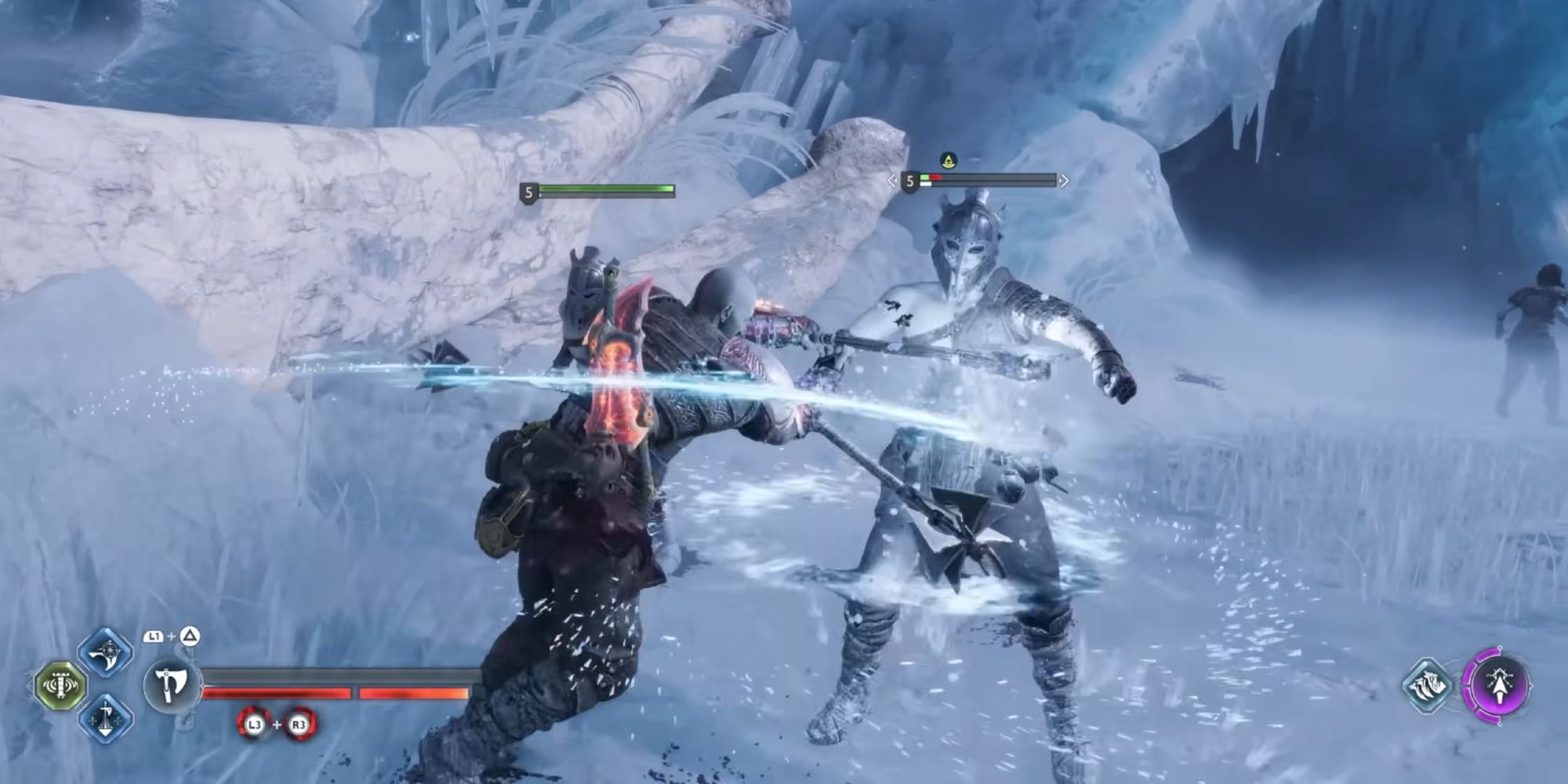 god of war ragnarok deep freeze