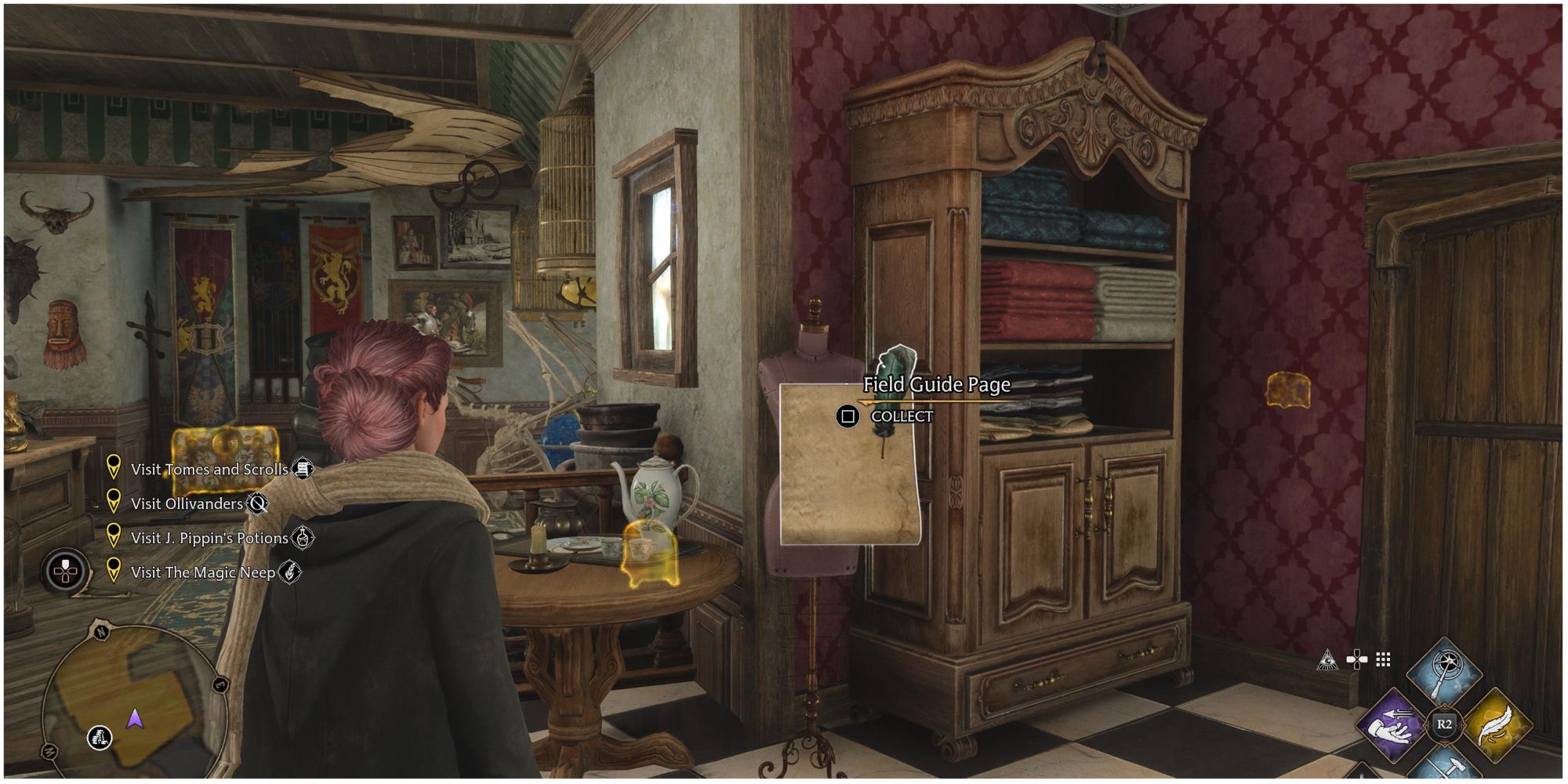 Hogwarts Legacy Hogsmeade Field Guide Pages