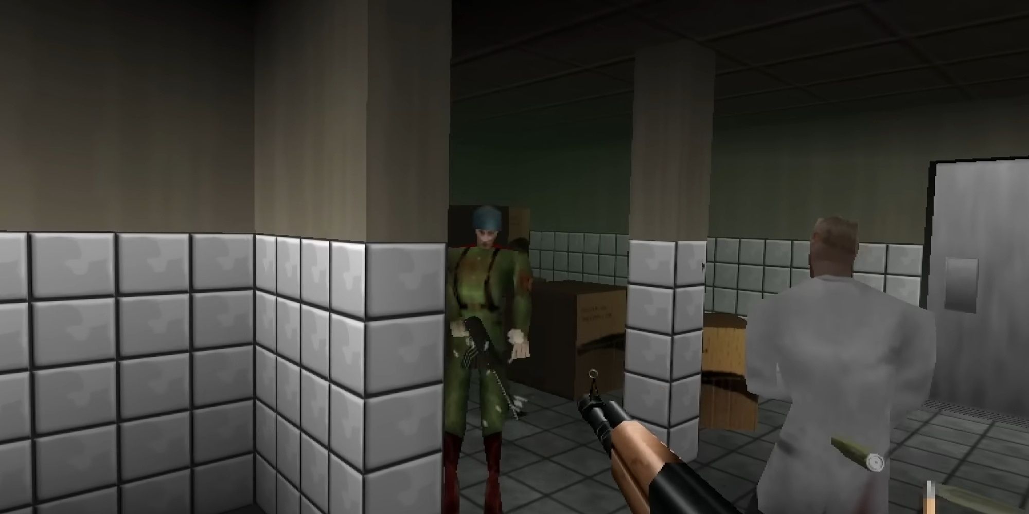 GoldenEye 007 lab break in