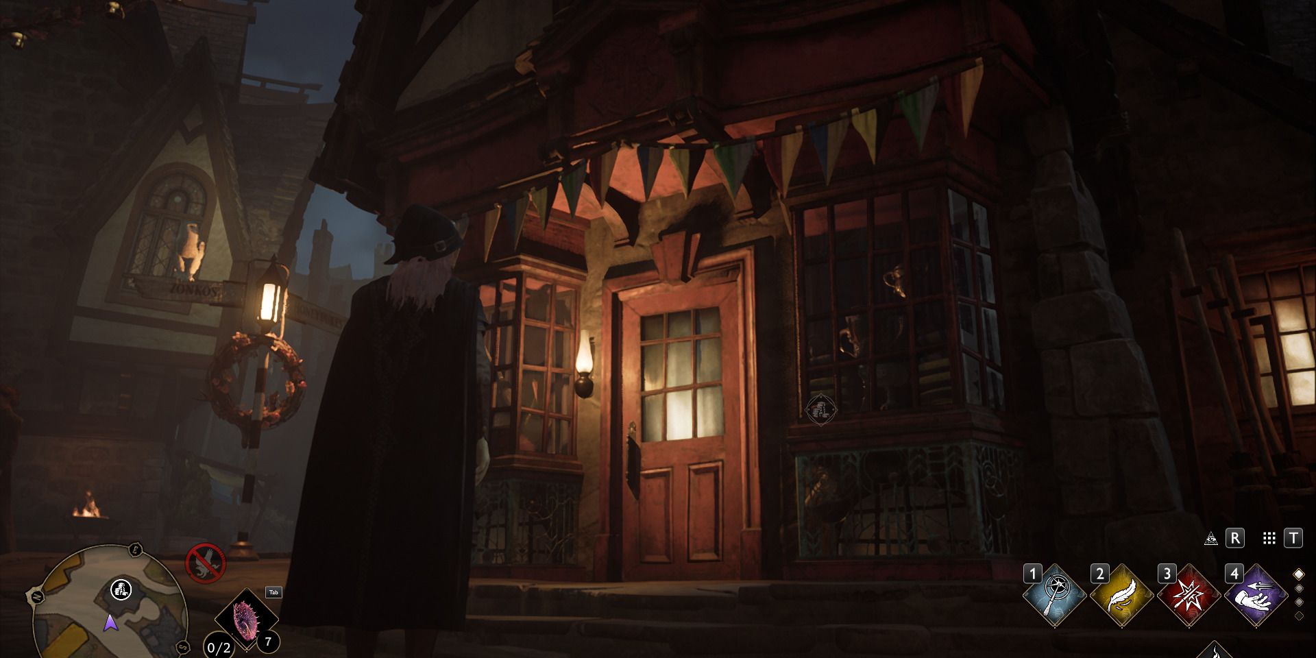 Image of the shop Spintwitches Sporting Goods in Hogsmeade in Hogswarts Legacy.
