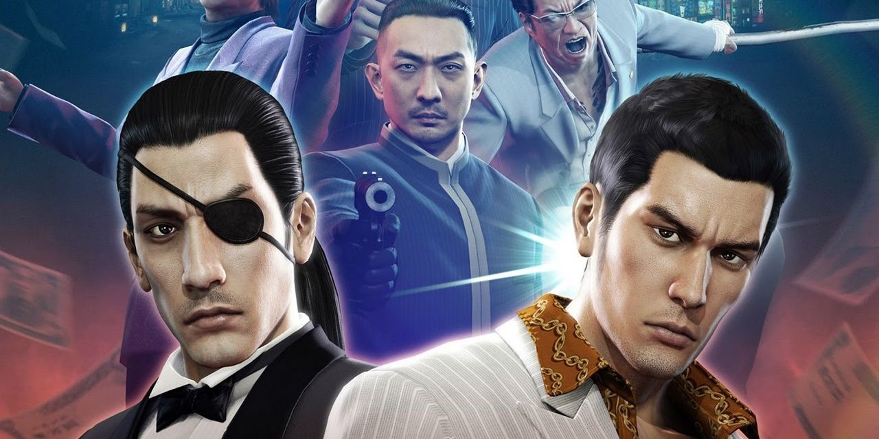 From Left To Right: Goro Majima, Kazuma Kiryu And The Antagonists In Yakuza 0