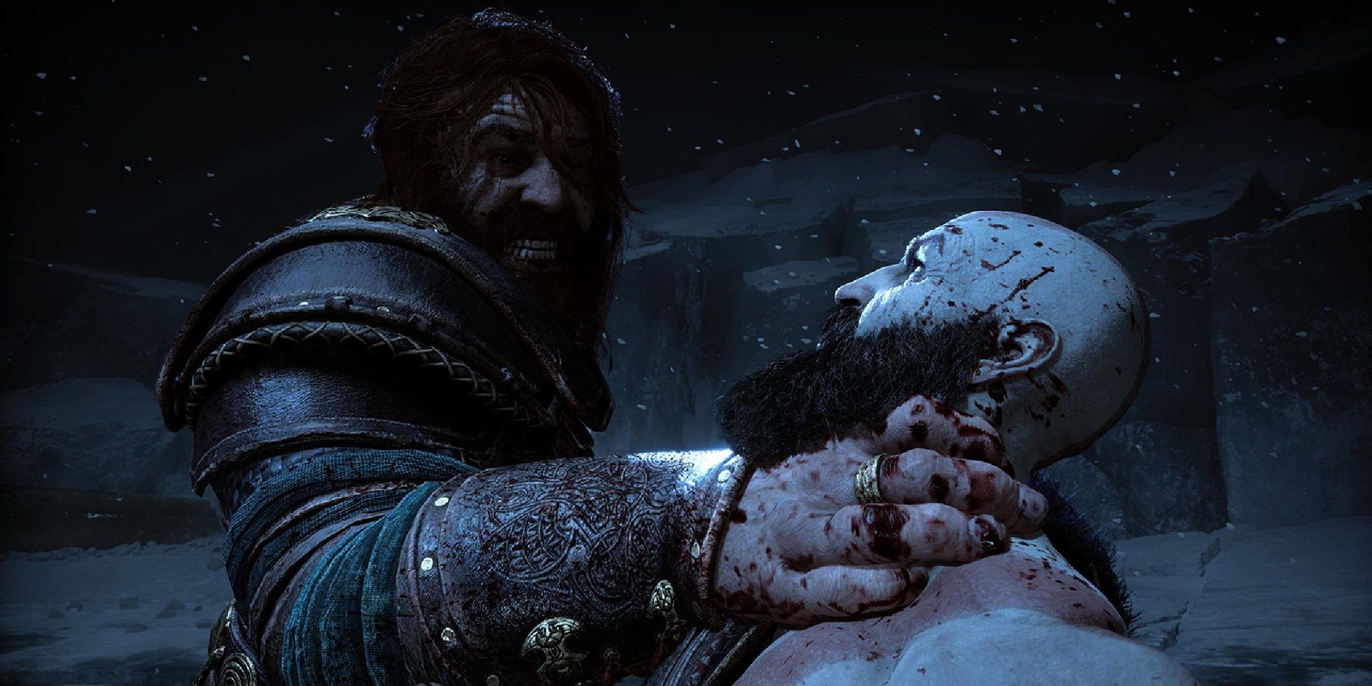 Kratos Dying God Of War Ragnarok
