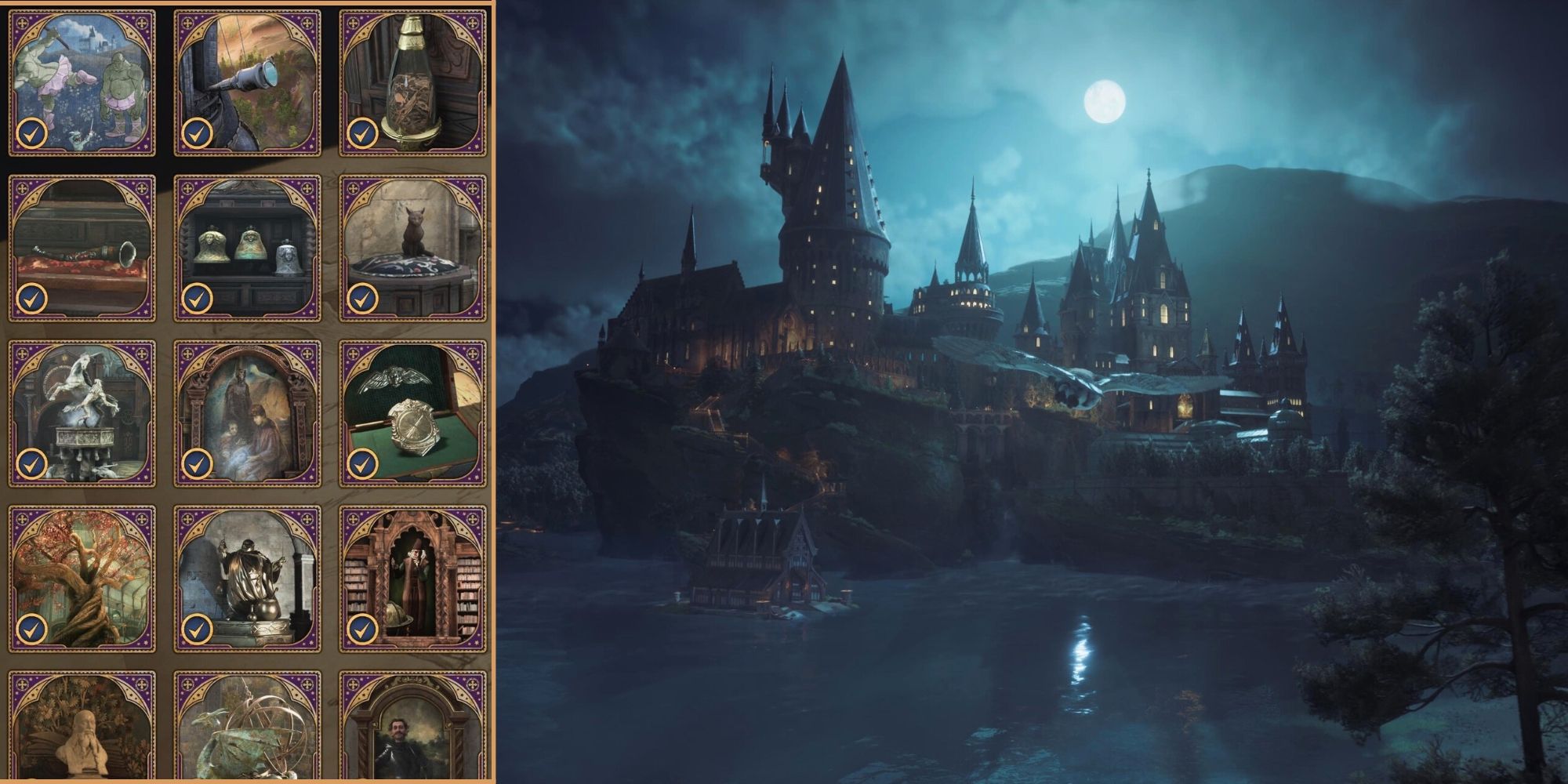 Hogwarts Legacy Castle Field Guide puzzles: Learn how to find the ones  hidden in statues, torches, & moth paintings of Hogwarts