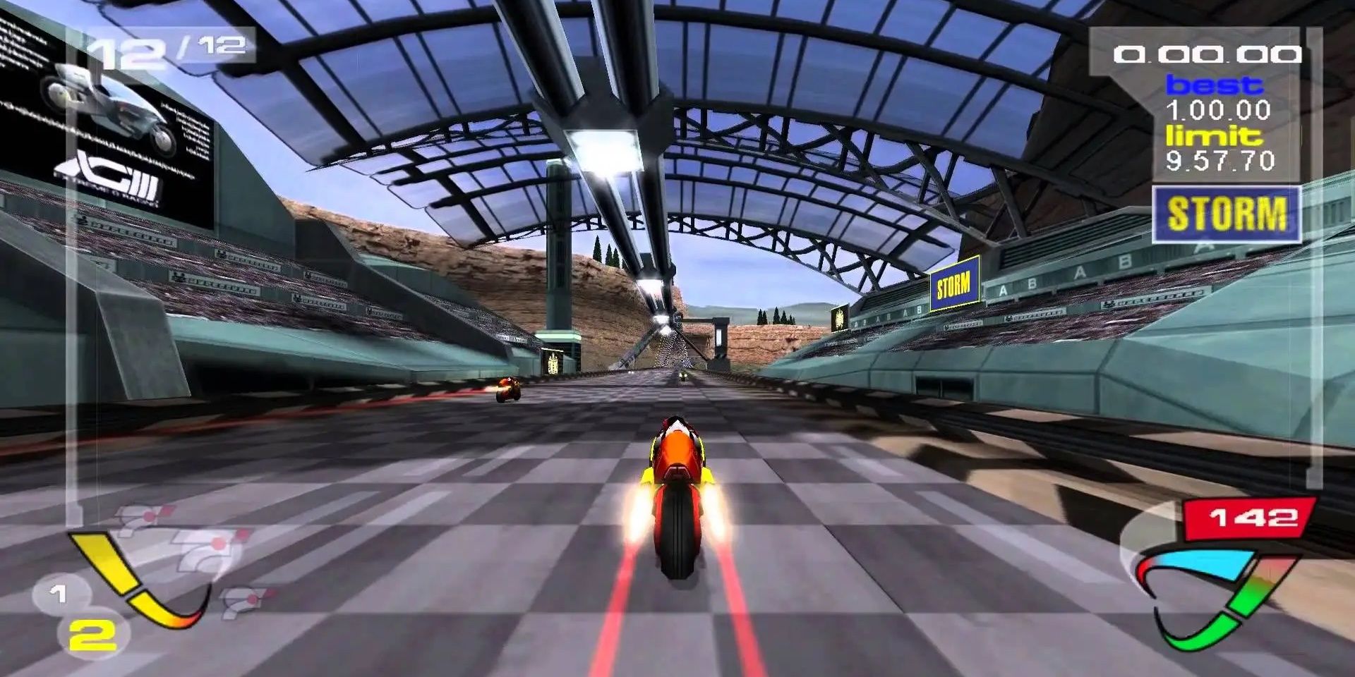 Extreme G3 PS2 PlayStation 2 gameplay Motorcycle racing Fast speed racing