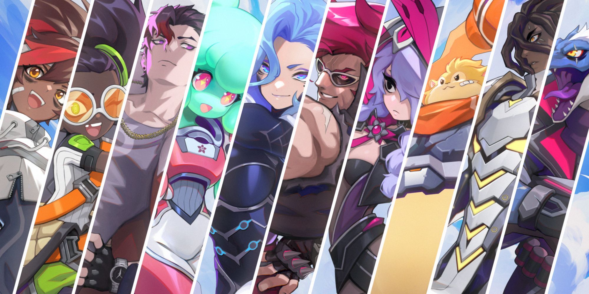Omega Strikers character line-up