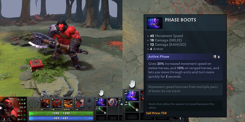 Phase Boots from Dota 2