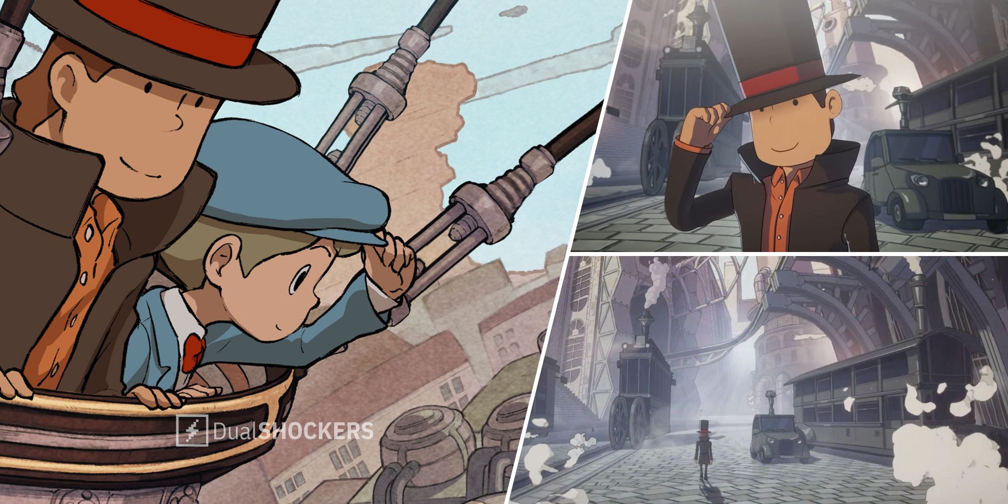 Professor Layton And The New World Of Steam first preview