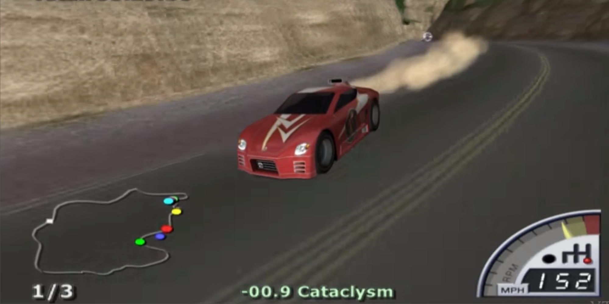 Rumbe Racing ps2 playstation 2 desert racing racing game 