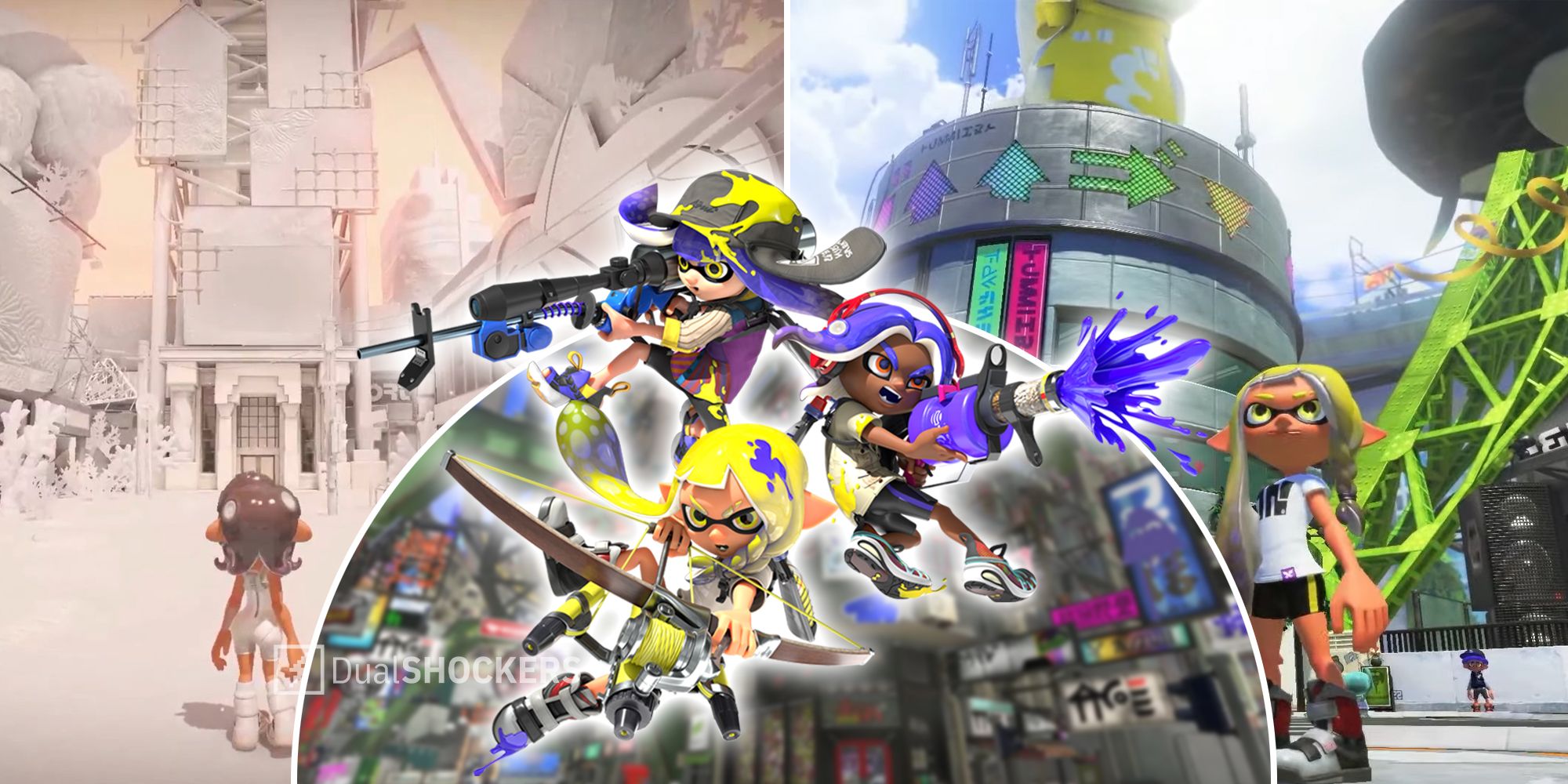 Splatoon 3 Expansion Pass Inkopolis and Side Order new content