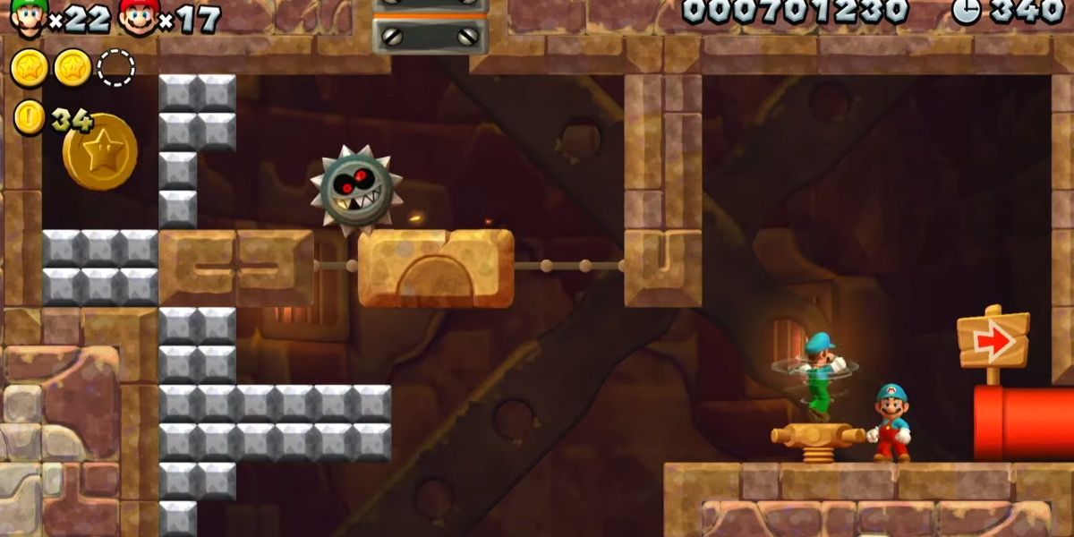 Layer Cake Desert Stoneslide Tower Star Coins New Super Mario Bros. U Deluxe: Every Layer-Cake Desert Star Coins