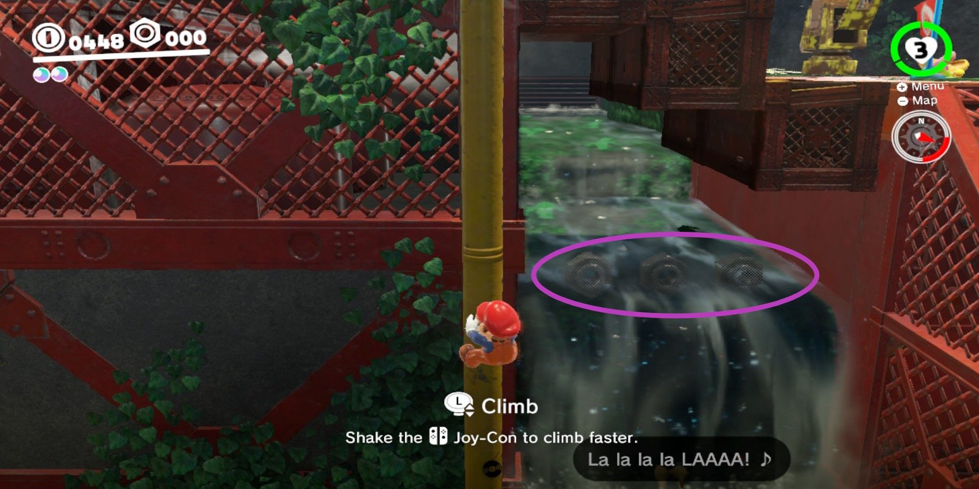 Super Mario Odyssey All Purple Coins In The Wooded Kingdom