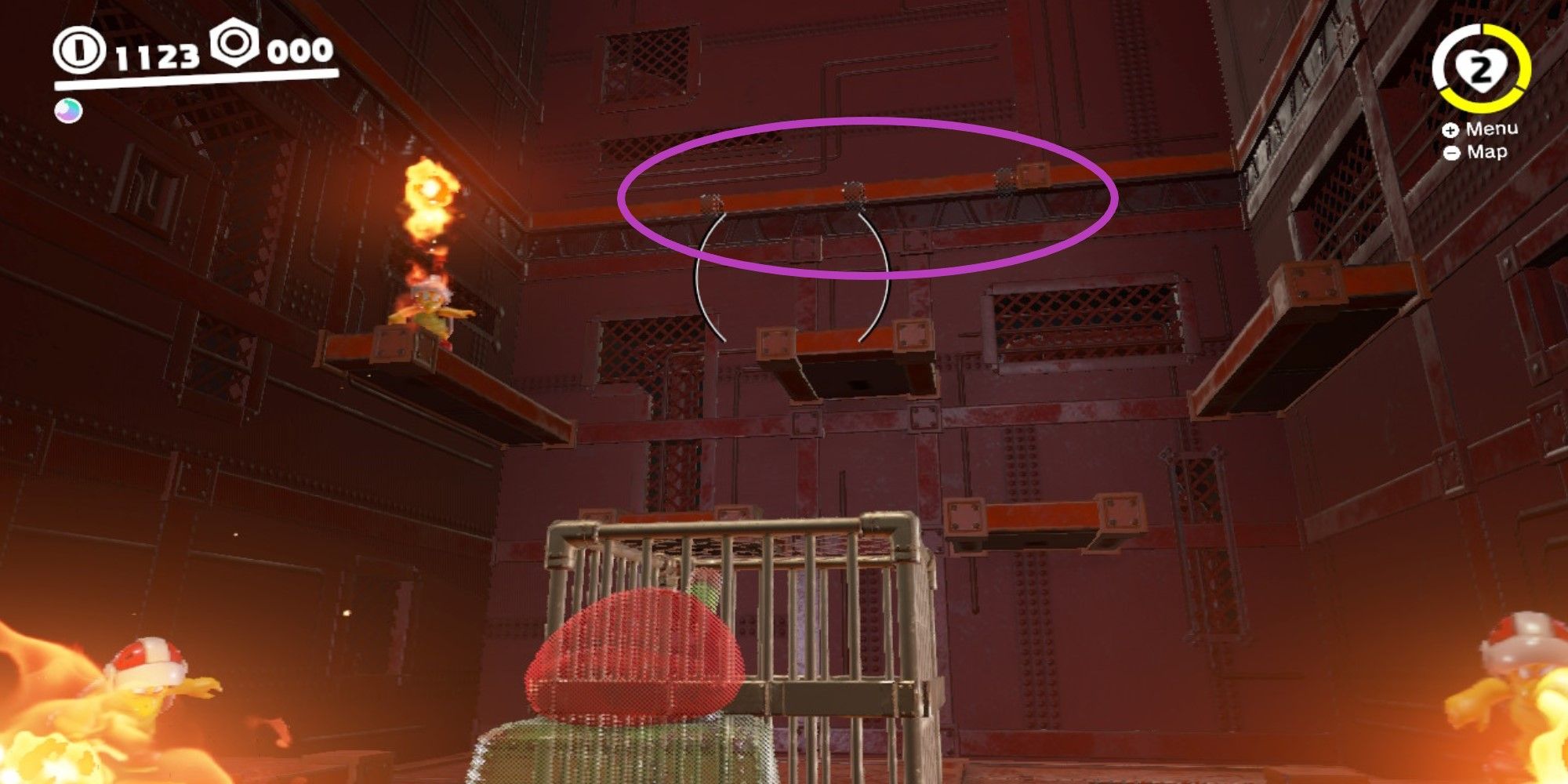 Super Mario Odyssey All Purple Coins In The Wooded Kingdom