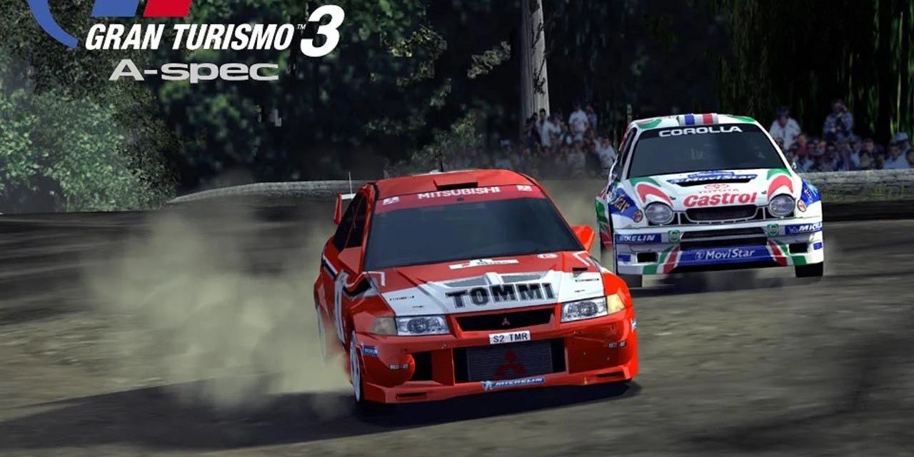 Gran Turismo 3 PS2 Playstation 2 Rally Race Castrol Mitsubishi Corolla Game
