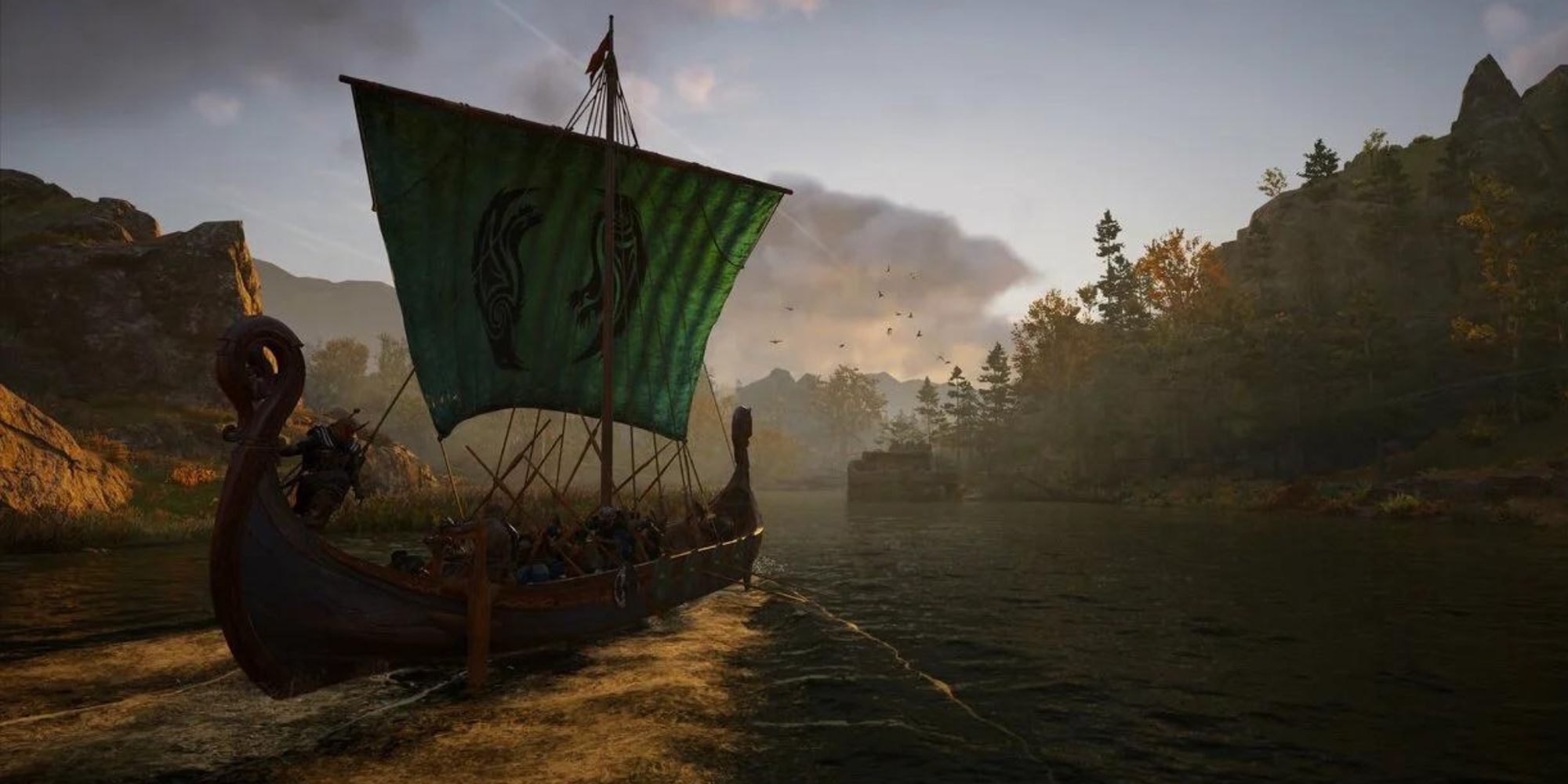assassin's creed valhalla river raid screenshot