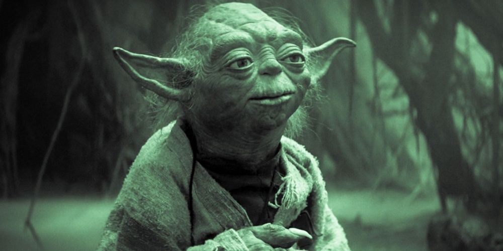 Yoda From Star Wars On The Planet Dagobah