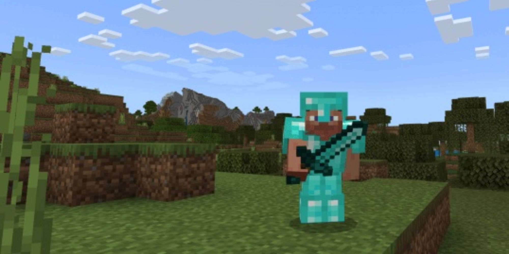 mojang studios build a minecraft game character